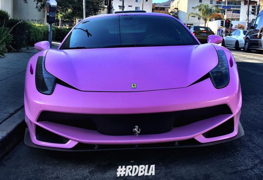  Ferrari 458 Italia Satin Pink by RDBLA 2016 года  (фото 5 из 7)